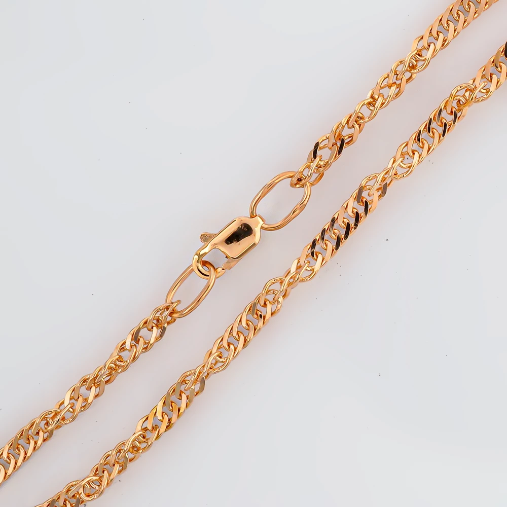 Браслет из красного золота 585 пробы