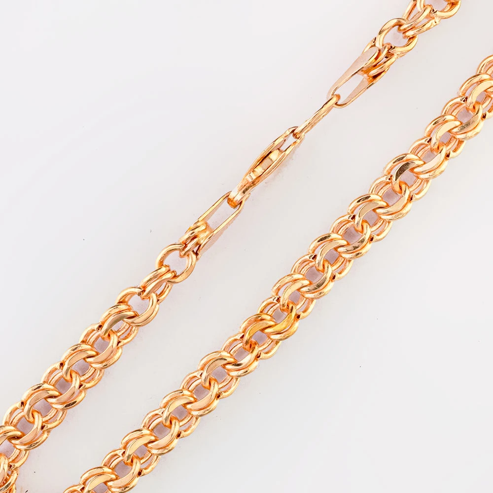 Браслет из красного золота 585 пробы