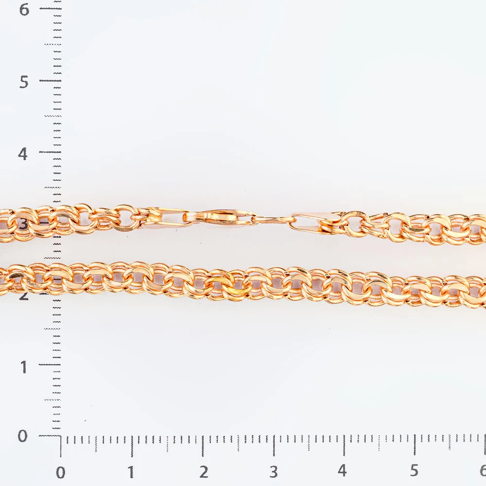 Браслет из красного золота 585 пробы