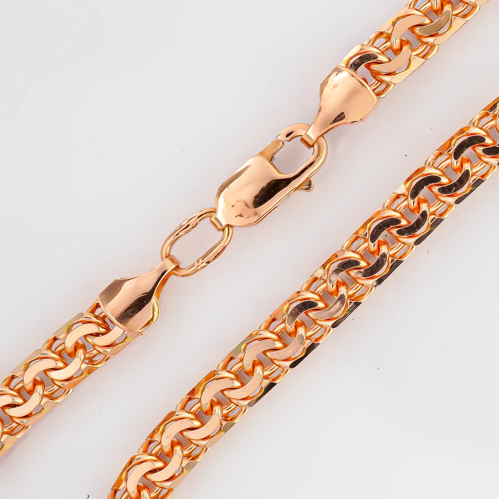 Браслет из красного золота 585 пробы