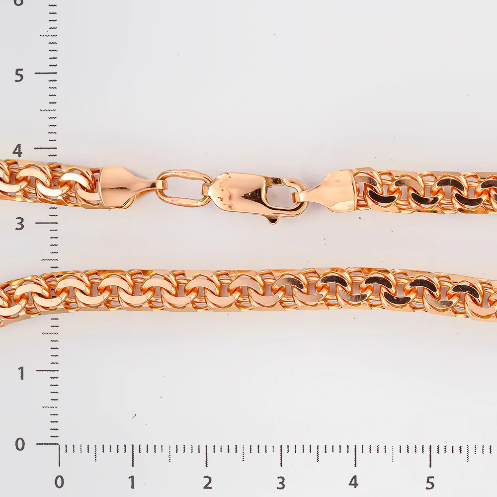 Браслет из красного золота 585 пробы