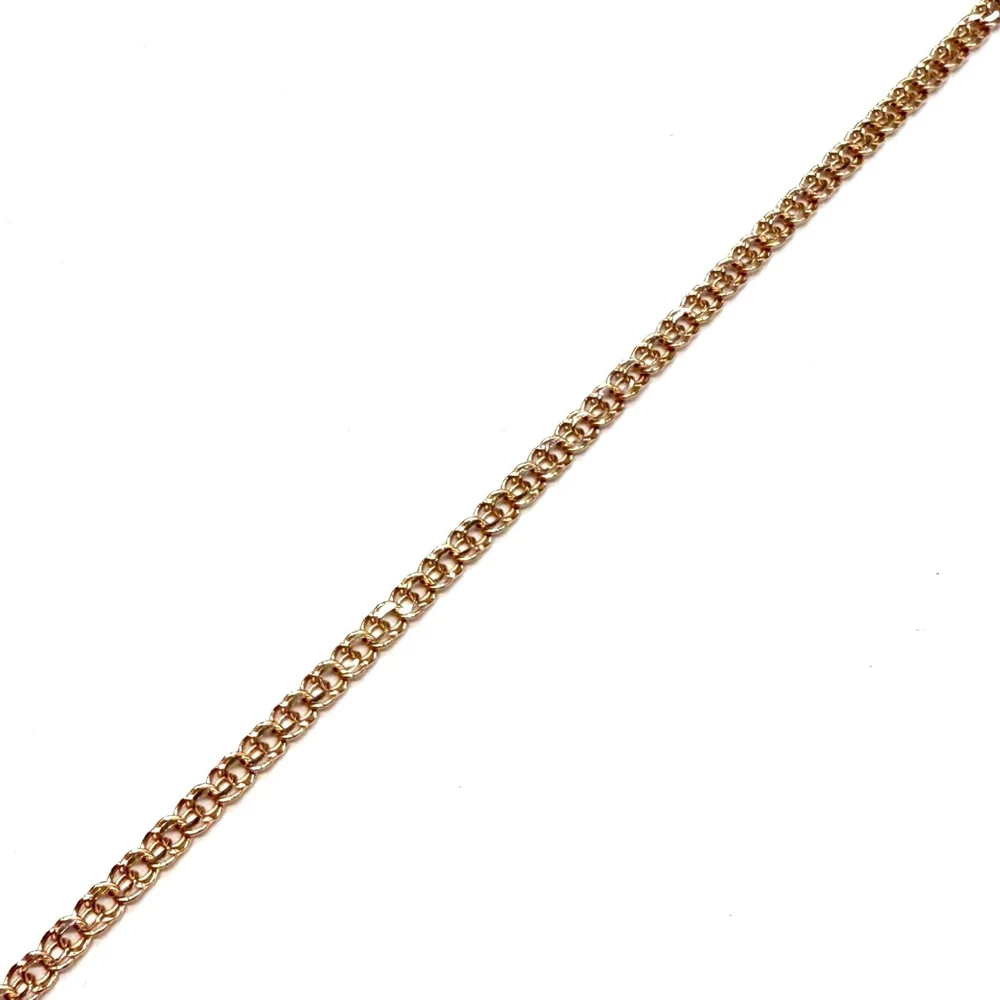 Браслет из красного золота 585 пробы