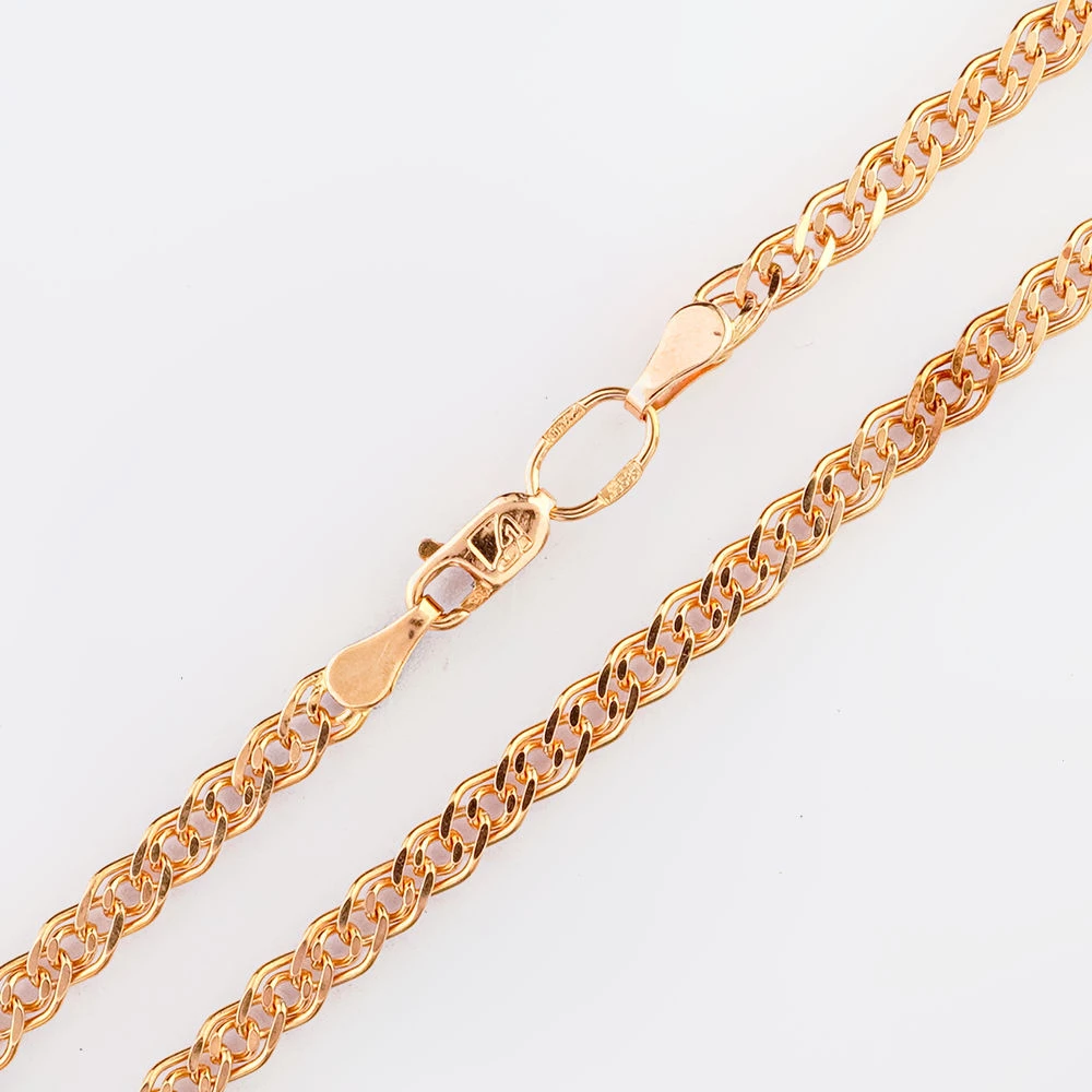 Браслет из красного золота 585 пробы