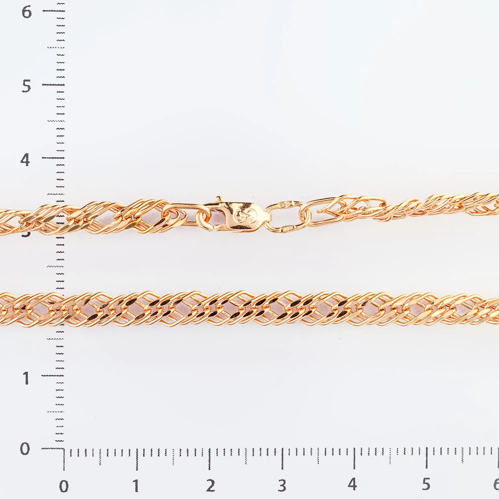 Браслет из красного золота 585 пробы