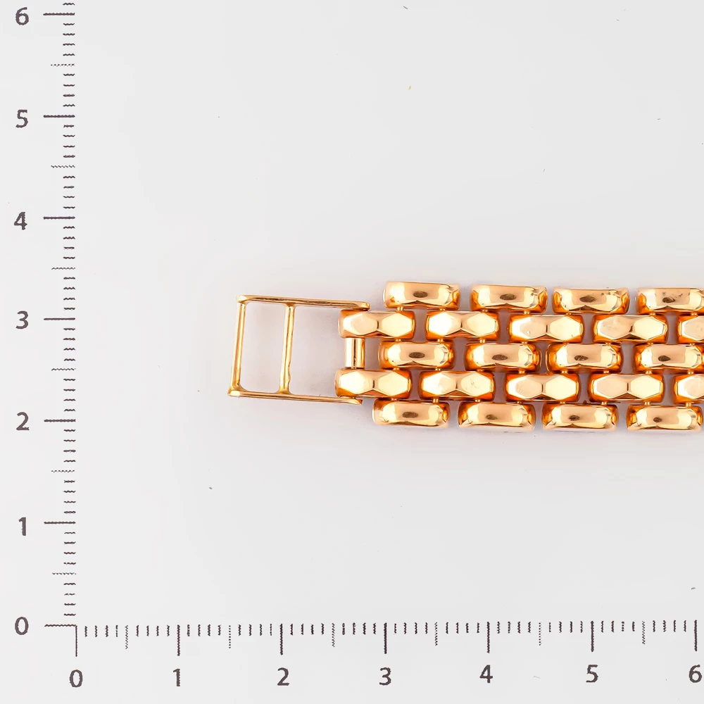 Браслет из красного золота 585 пробы