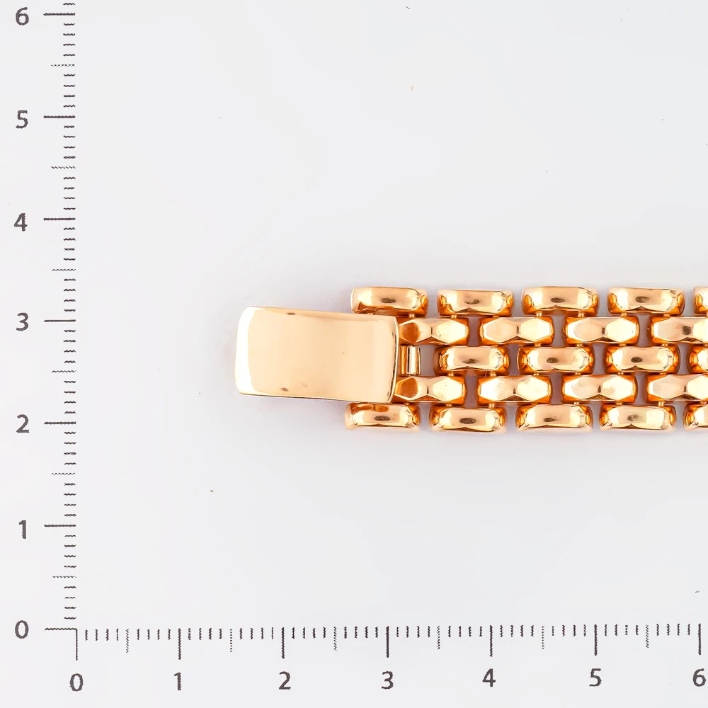 Браслет из красного золота 585 пробы