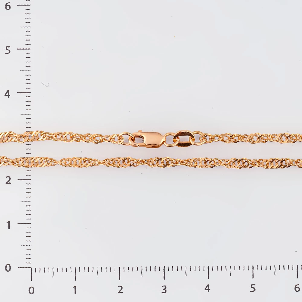 Браслет из красного золота 585 пробы