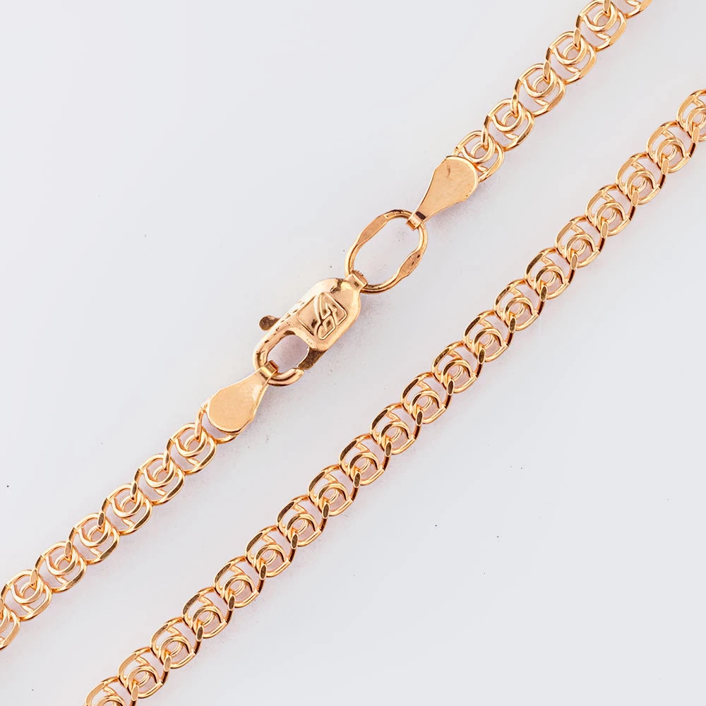 Браслет из красного золота 585 пробы