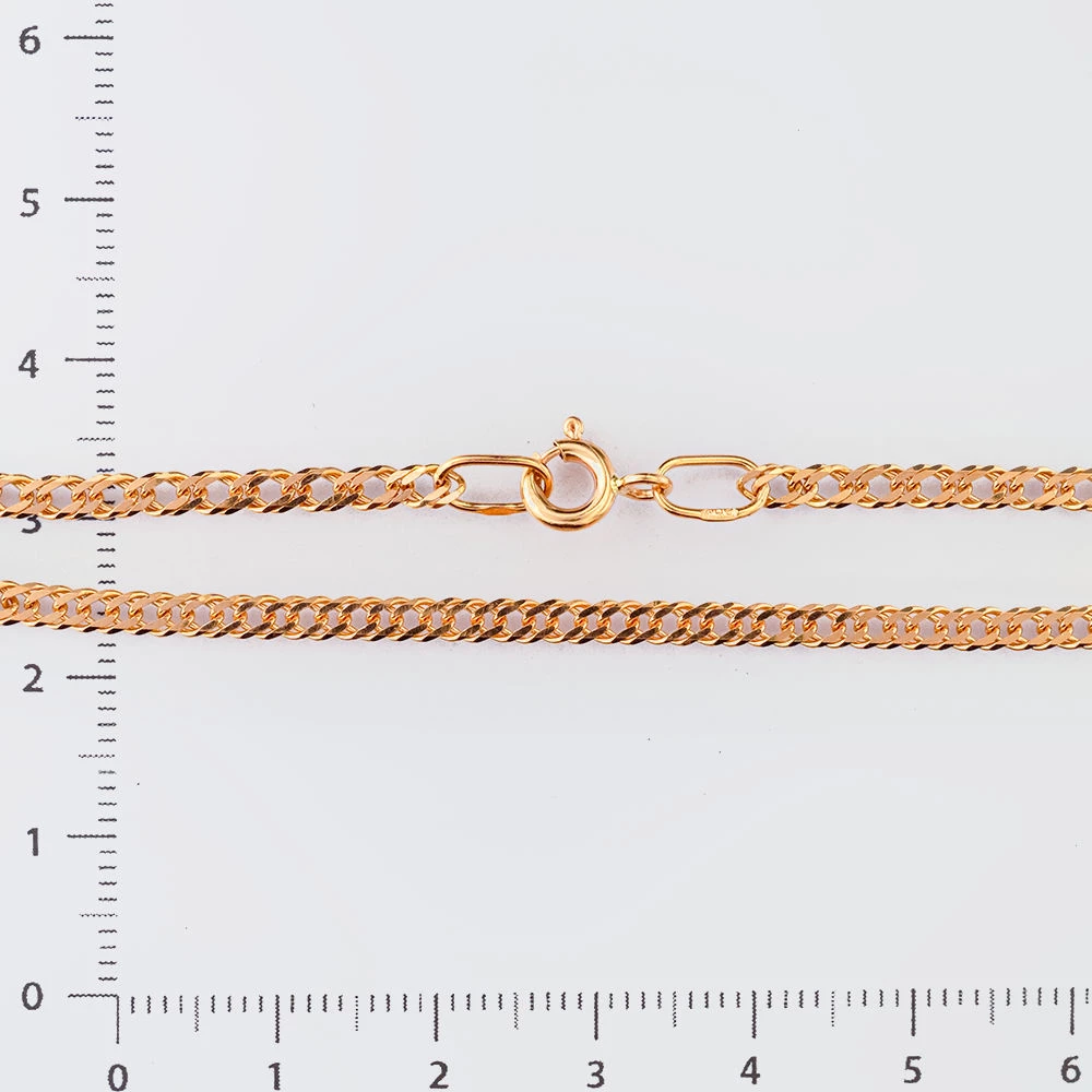 Браслет из красного золота 585 пробы