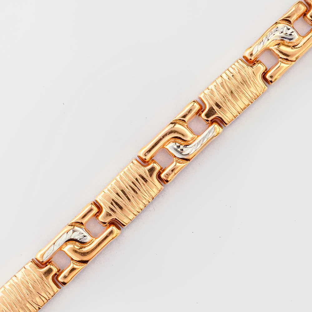 Браслет из красного золота 585 пробы