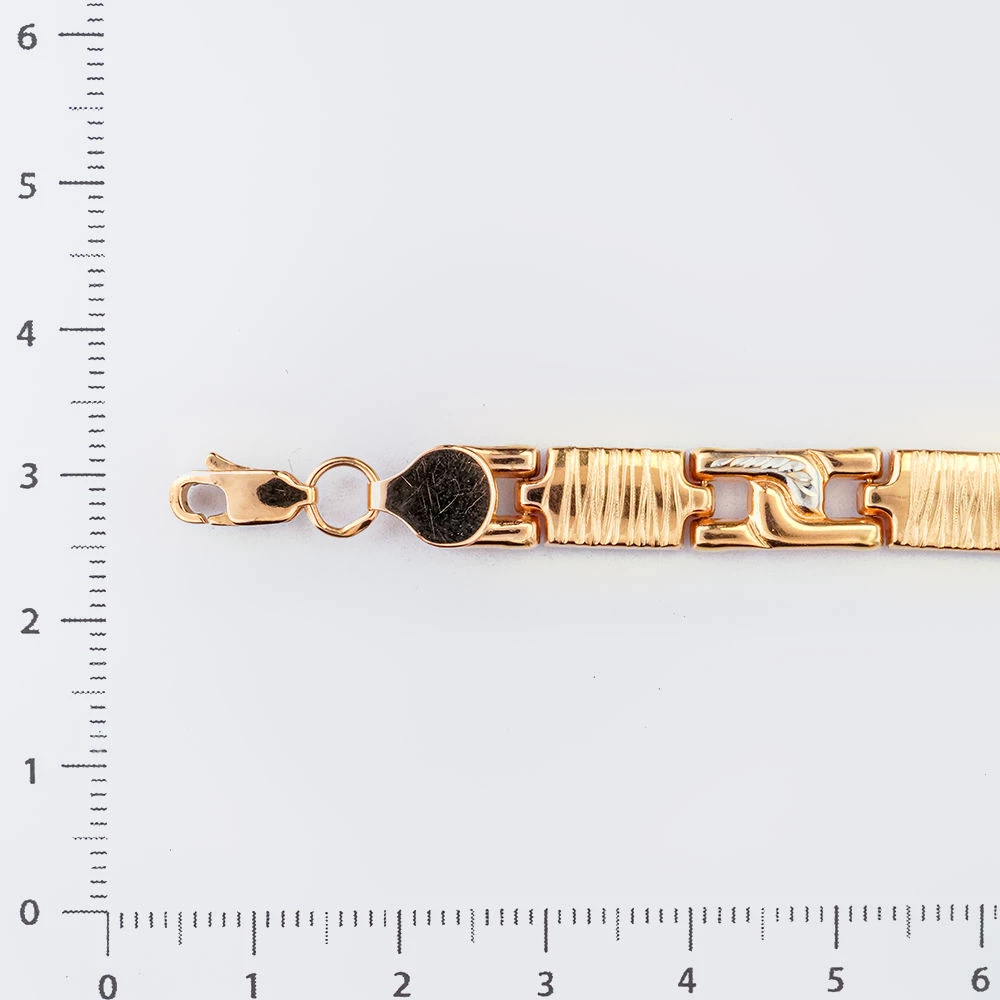 Браслет из красного золота 585 пробы