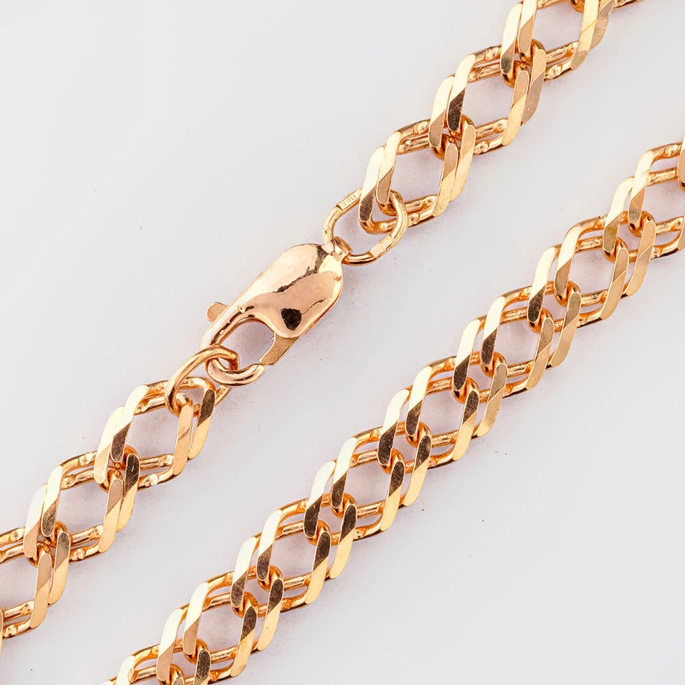 Браслет из красного золота 585 пробы