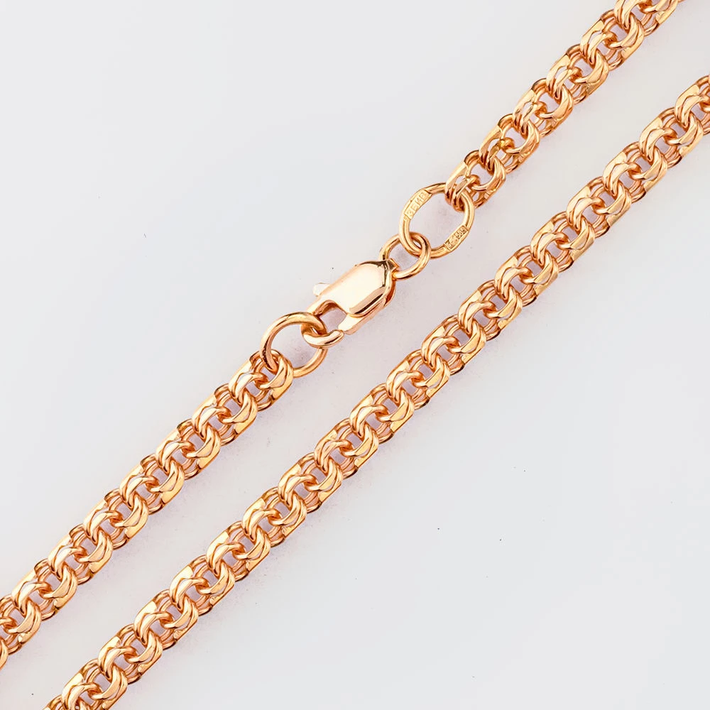 Браслет из красного золота 585 пробы