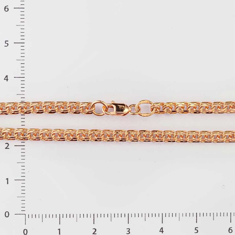 Браслет из красного золота 585 пробы