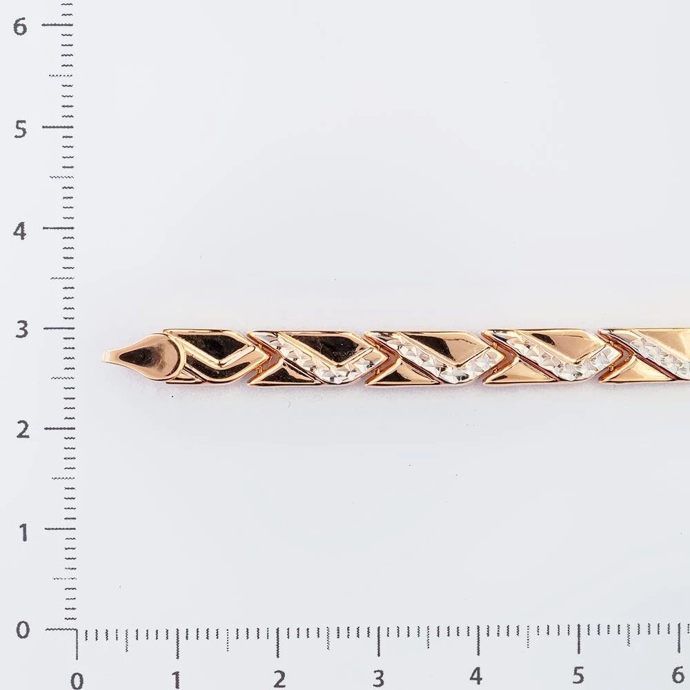 Браслет из красного золота 585 пробы