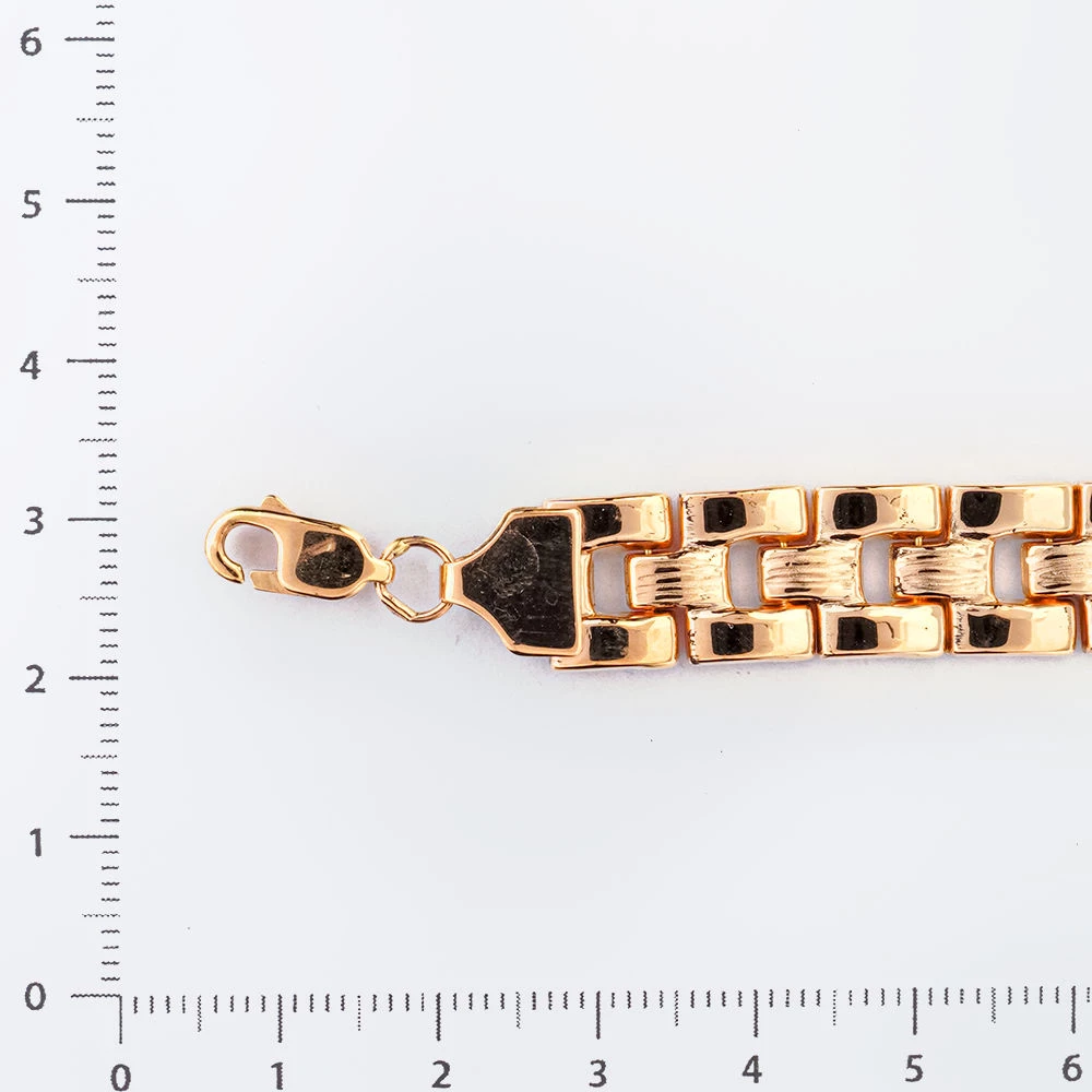 Браслет из красного золота 585 пробы