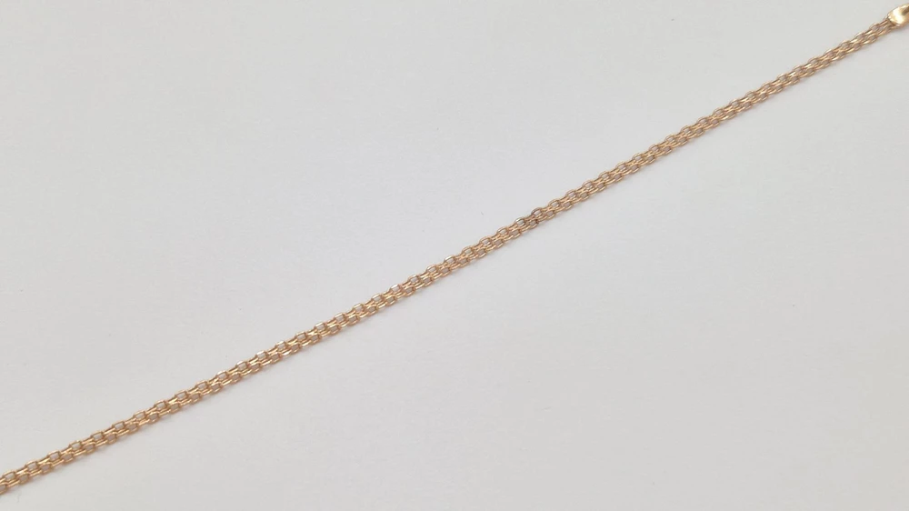 Браслет из красного золота 375 пробы