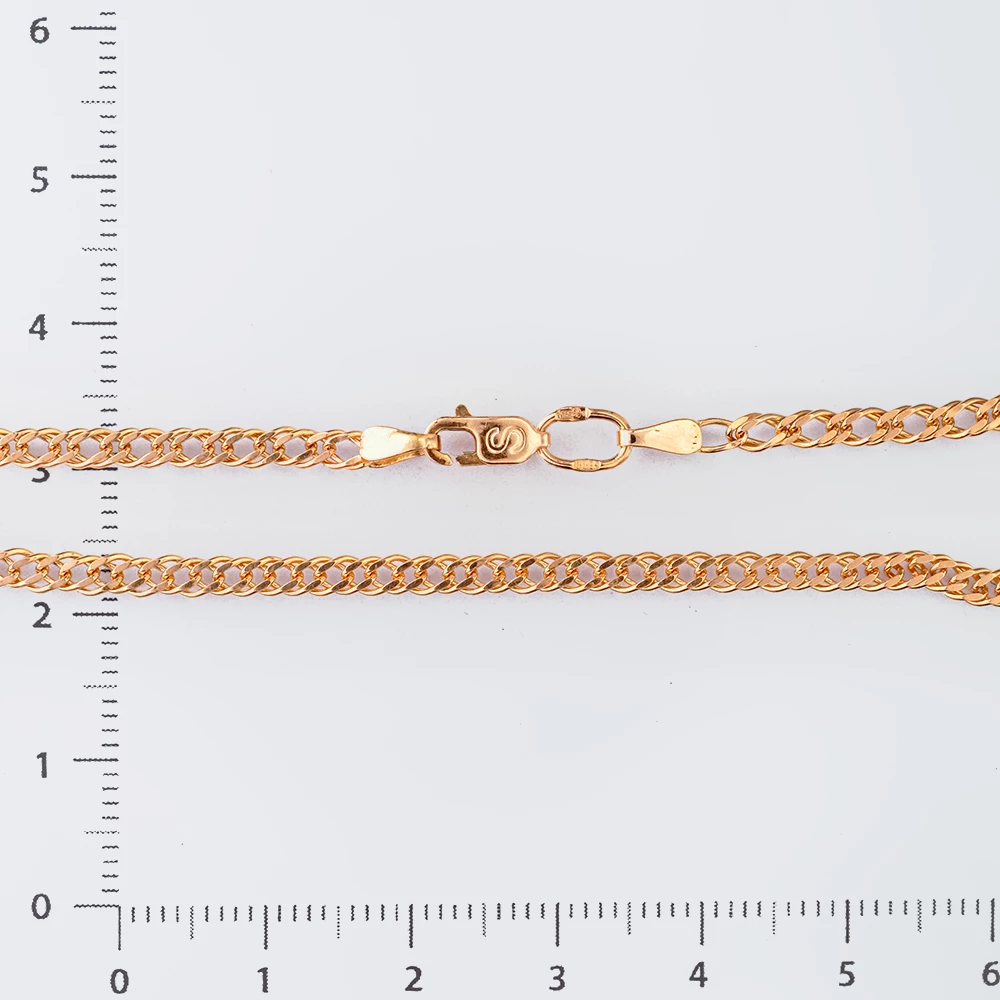 Браслет из красного золота 585 пробы