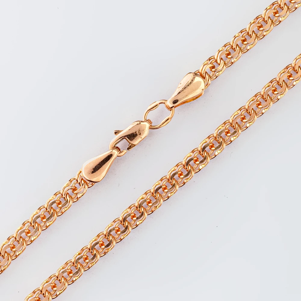 Браслет из красного золота 585 пробы