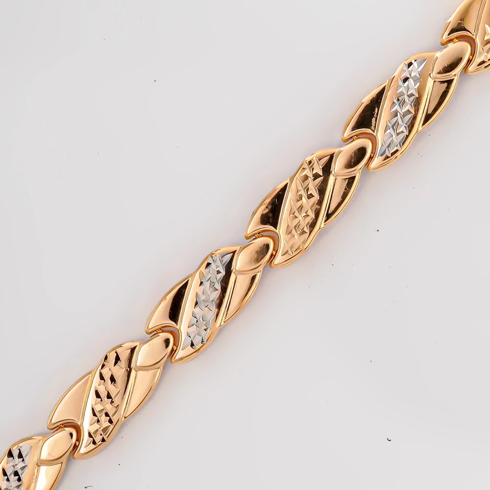 Браслет из красного золота 585 пробы