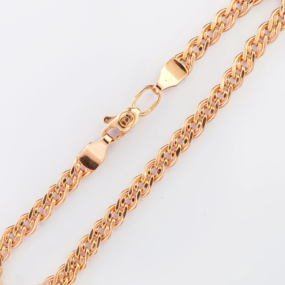 Браслет из красного золота 585 пробы