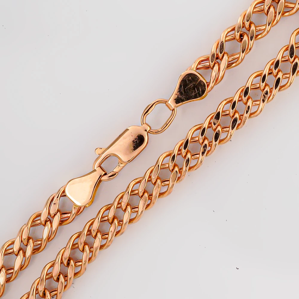 Браслет из красного золота 585 пробы