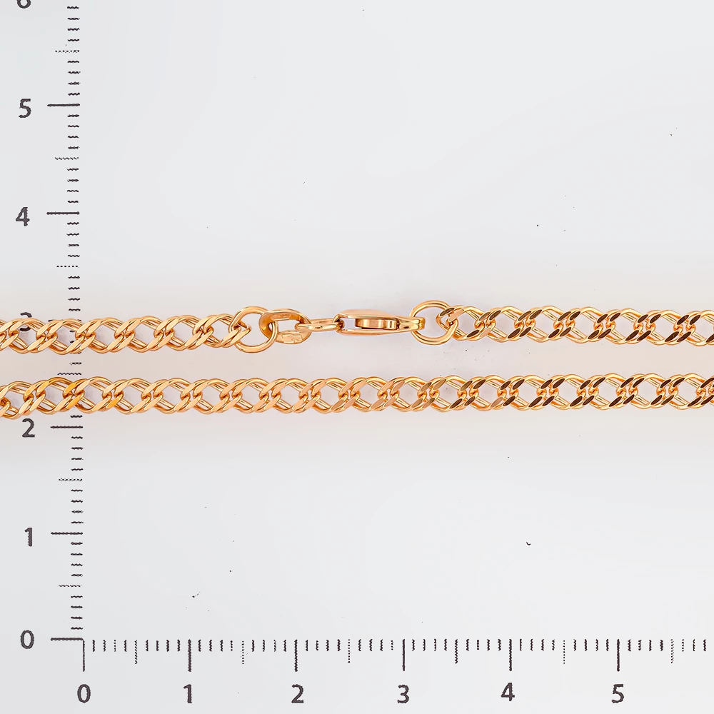 Браслет из красного золота 585 пробы