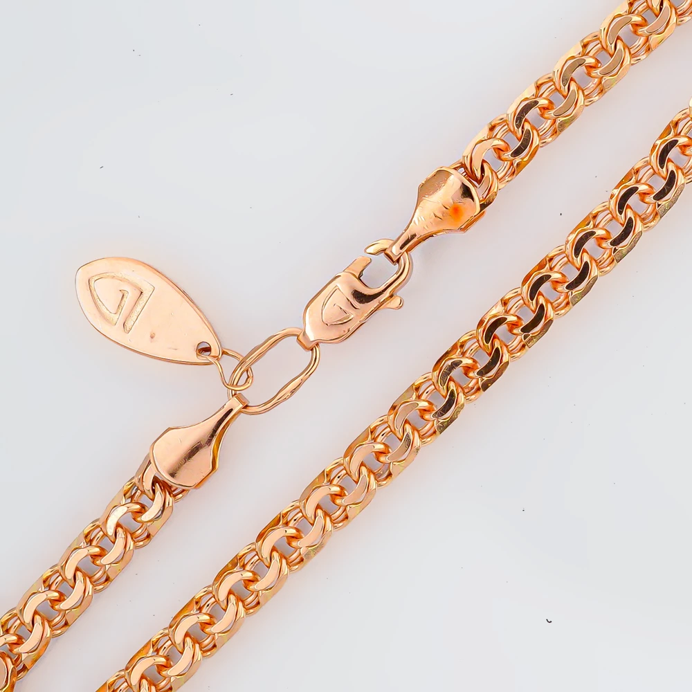 Браслет из красного золота 585 пробы