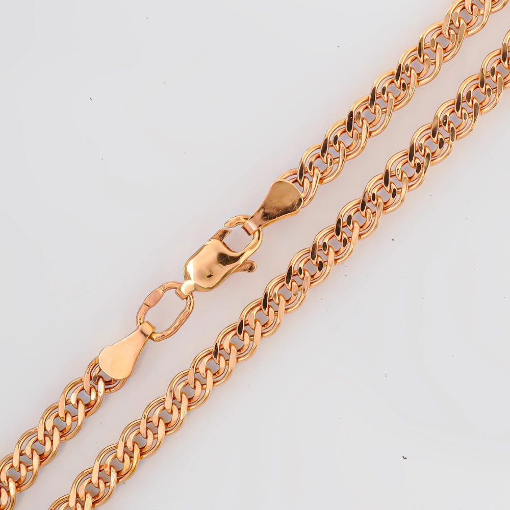 Браслет из красного золота 585 пробы