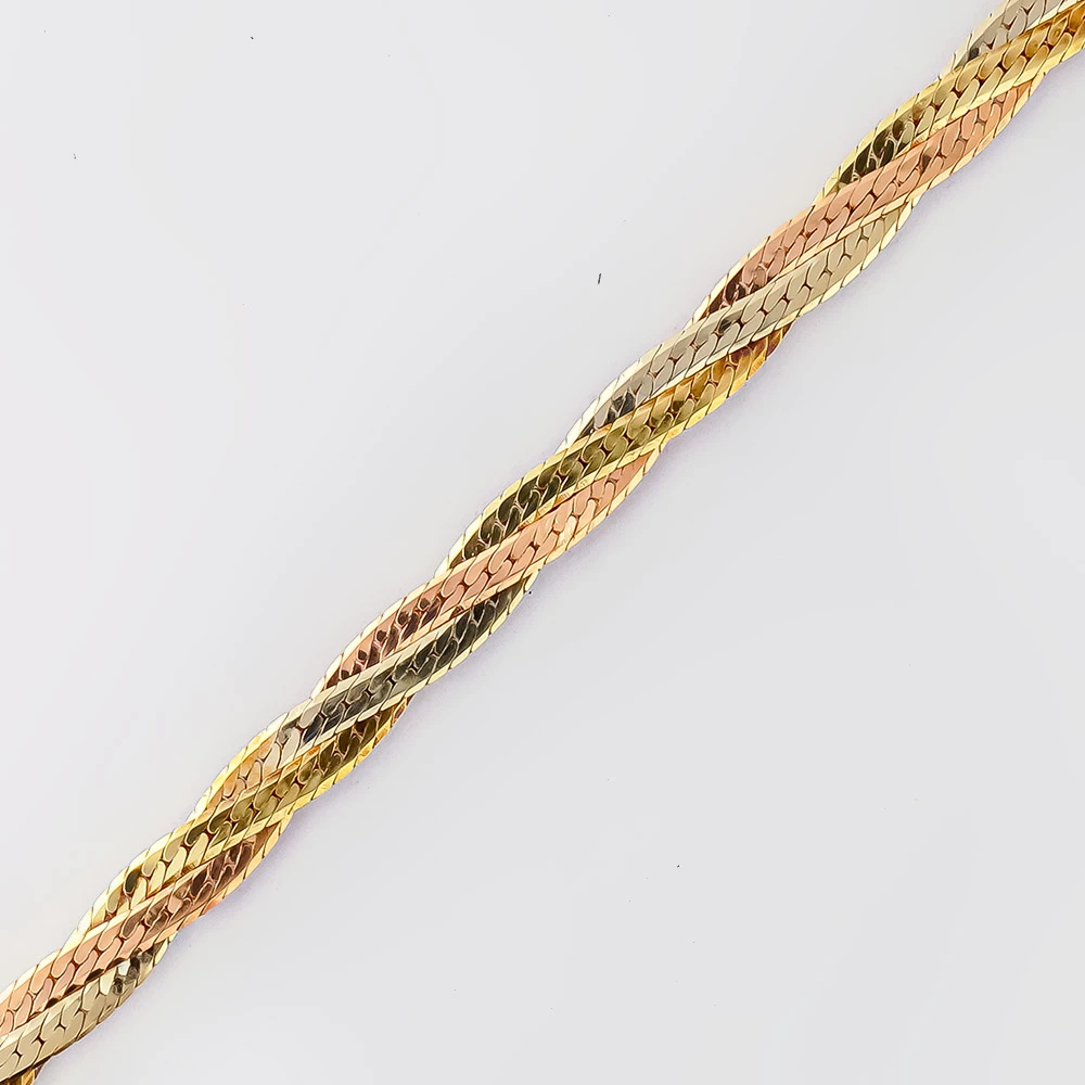 Браслет из красного золота 585 пробы