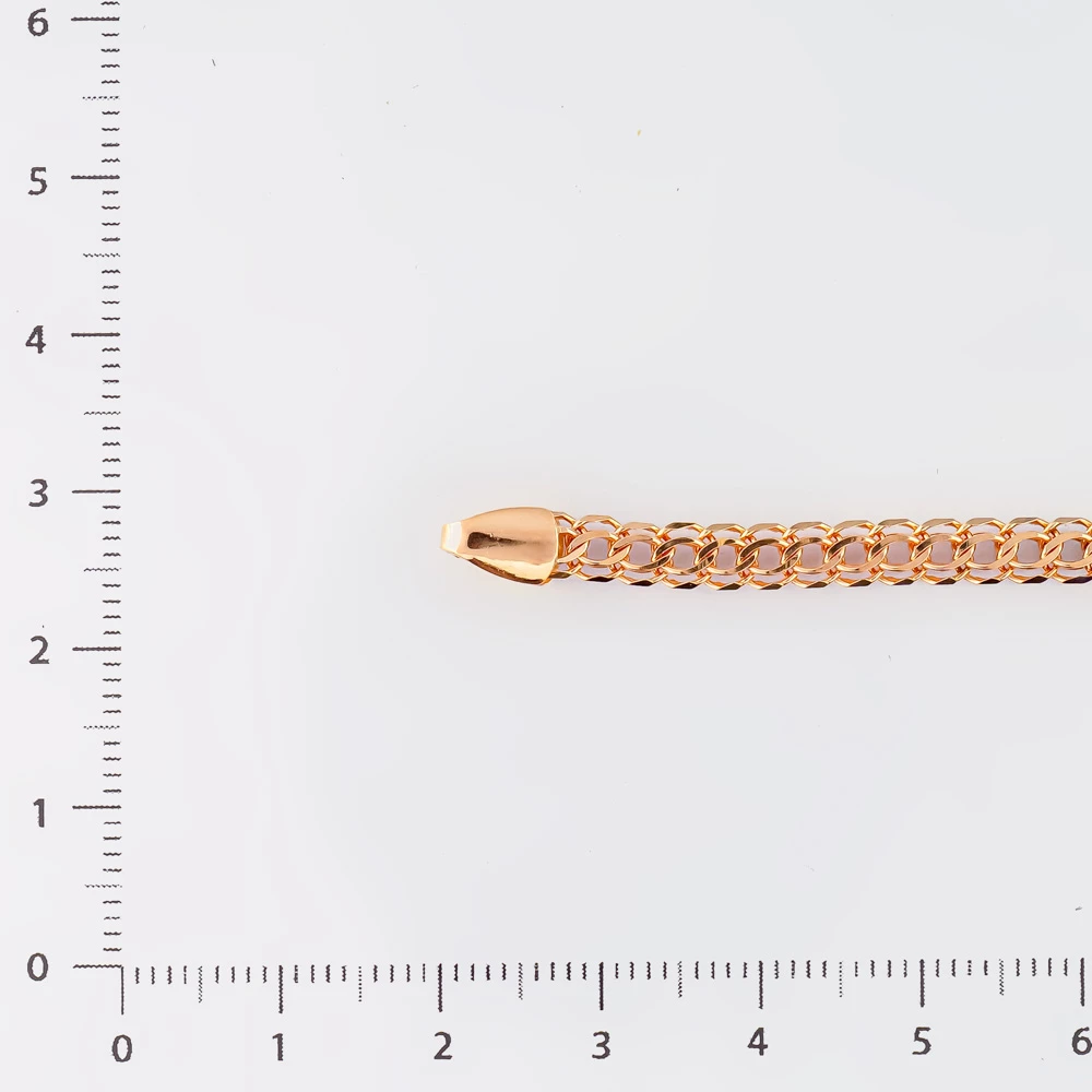 Браслет из красного золота 585 пробы