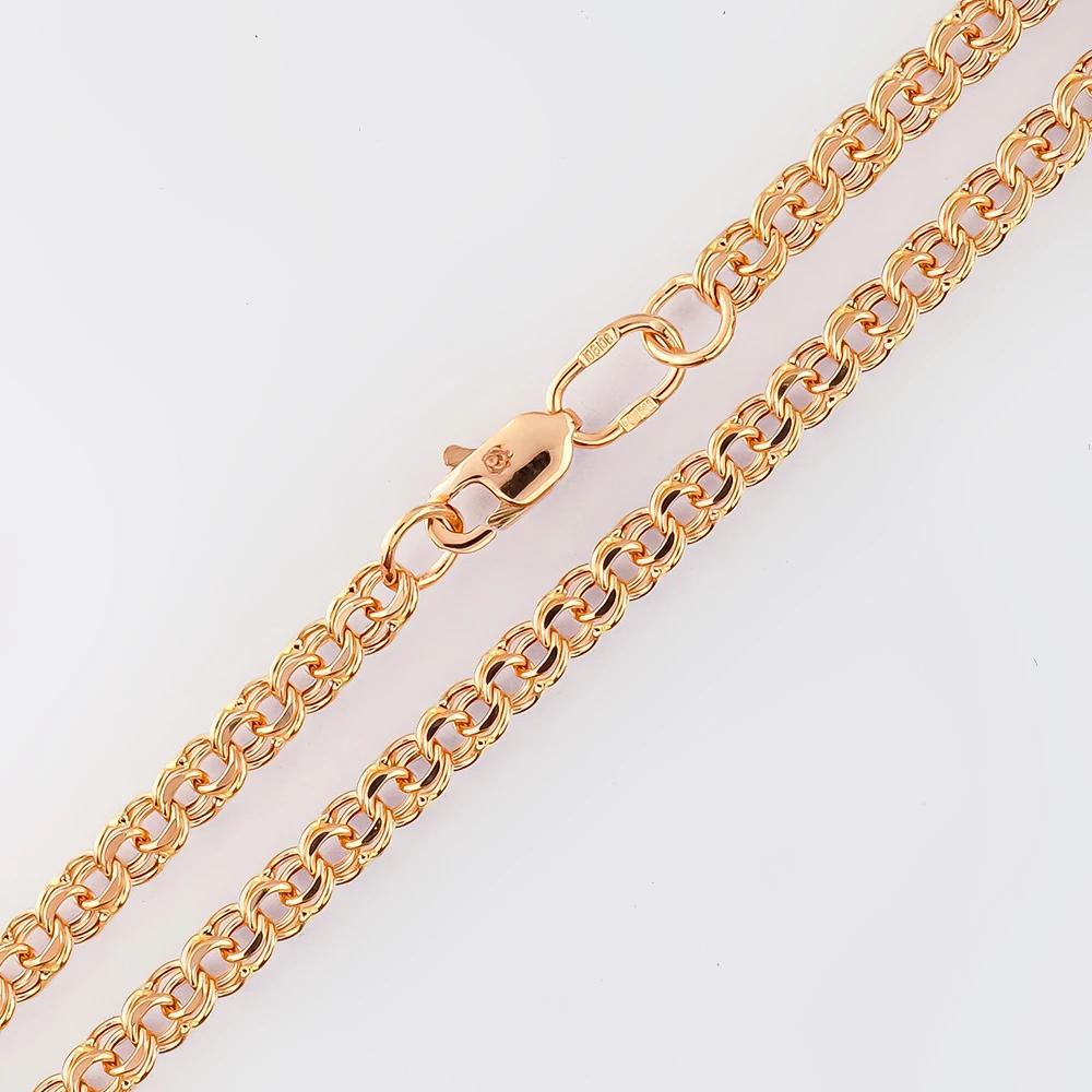 Браслет из красного золота 585 пробы