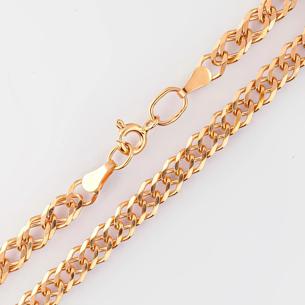 Браслет из красного золота 585 пробы