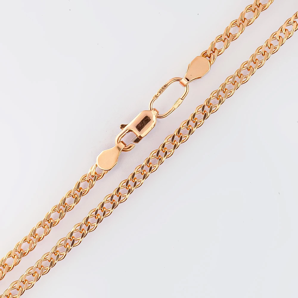 Браслет из красного золота 585 пробы