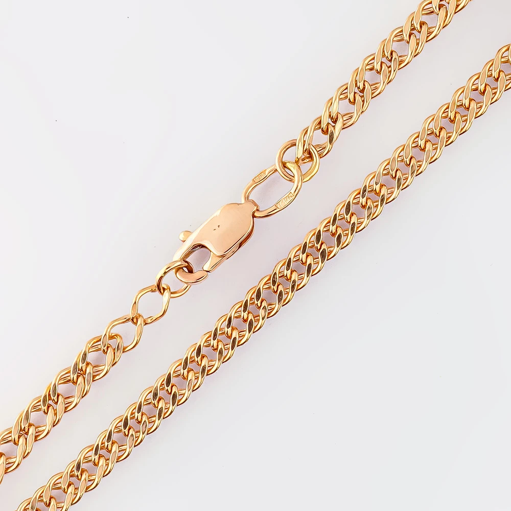 Браслет из красного золота 585 пробы