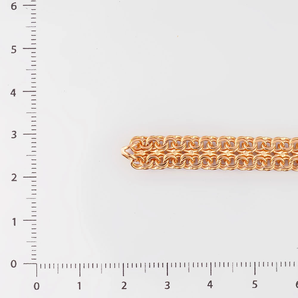 Браслет из красного золота 585 пробы