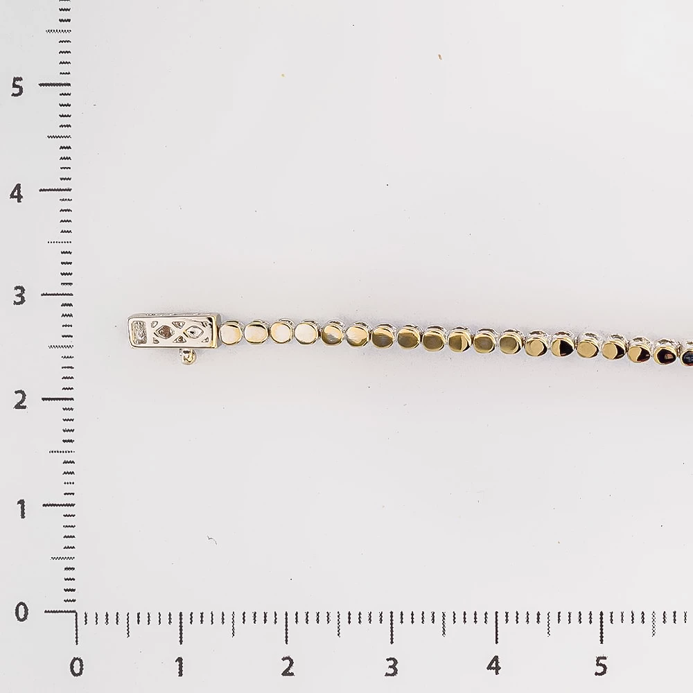 Браслет с бриллиантом из белого золота 585 пробы