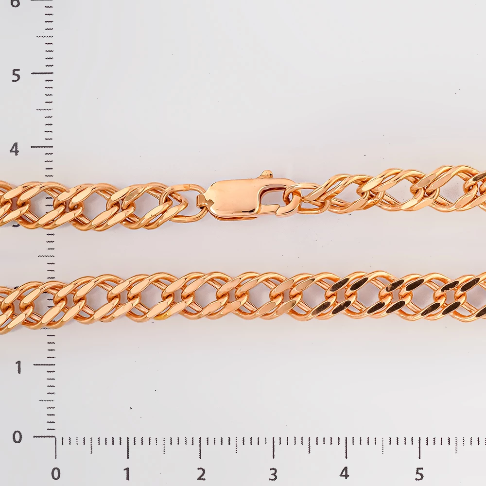 Браслет из красного золота 585 пробы