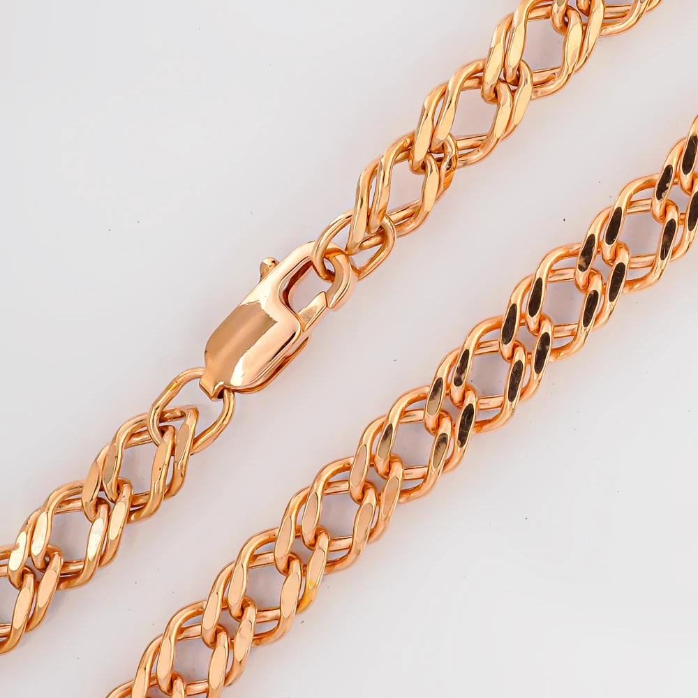 Браслет из красного золота 585 пробы