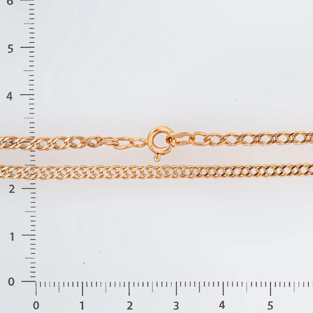 Браслет из красного золота 585 пробы