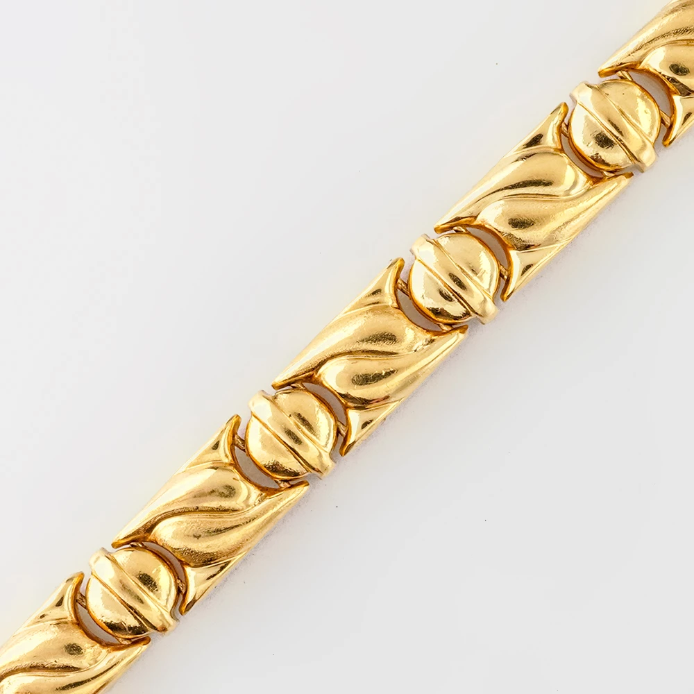 Браслет из желтого золота 585 пробы