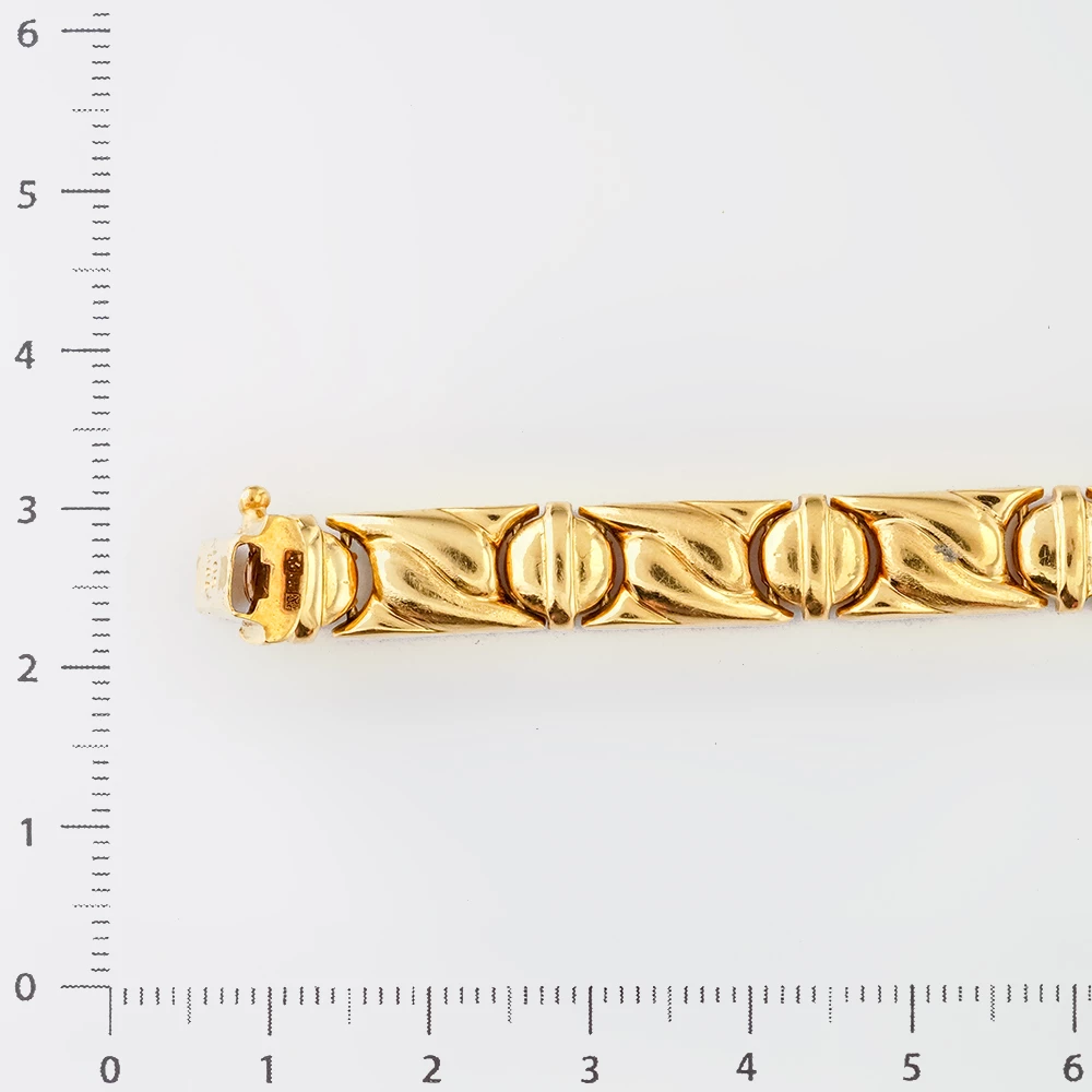 Браслет из желтого золота 585 пробы