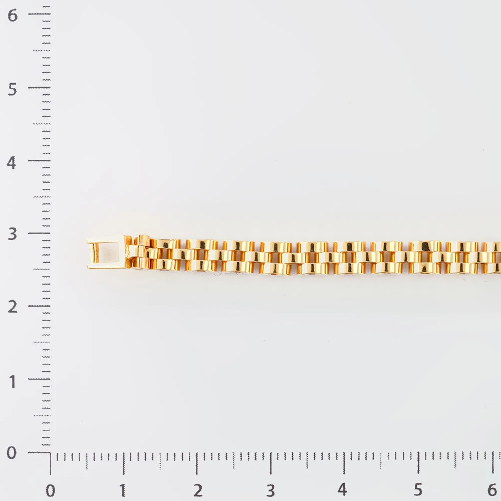 Браслет из желтого золота 585 пробы