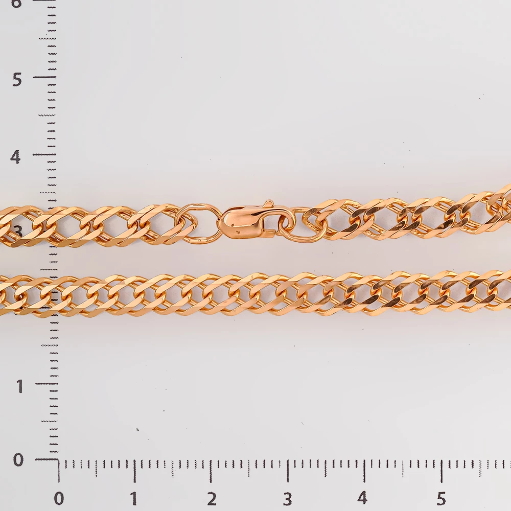 Браслет из красного золота 585 пробы