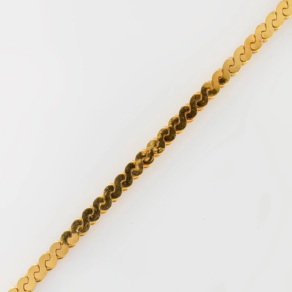 Браслет из желтого золота 585 пробы