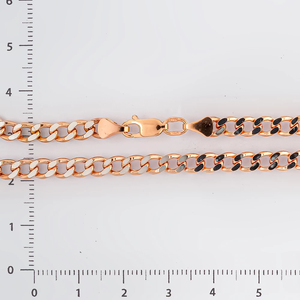 Браслет из красного золота 585 пробы