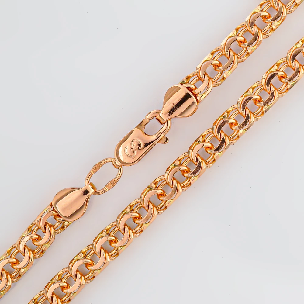 Браслет из красного золота 585 пробы