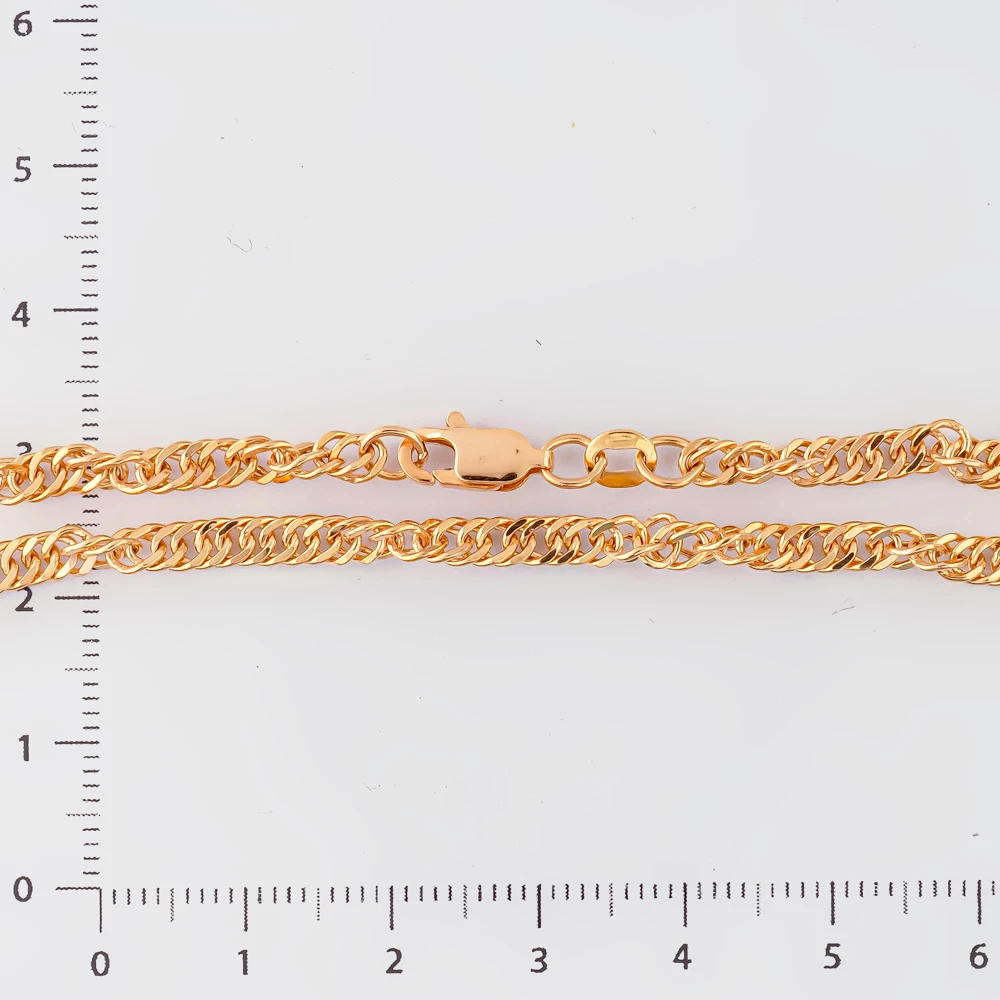 Браслет из красного золота 585 пробы