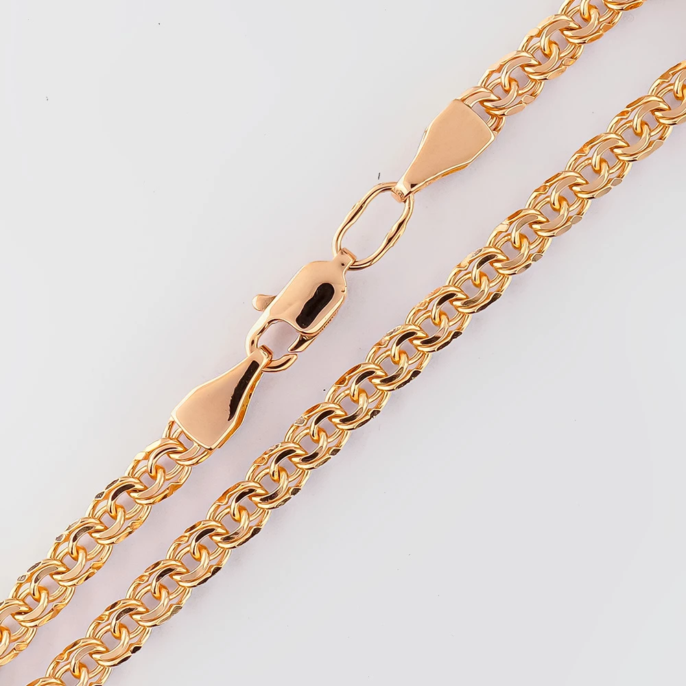 Браслет из красного золота 585 пробы