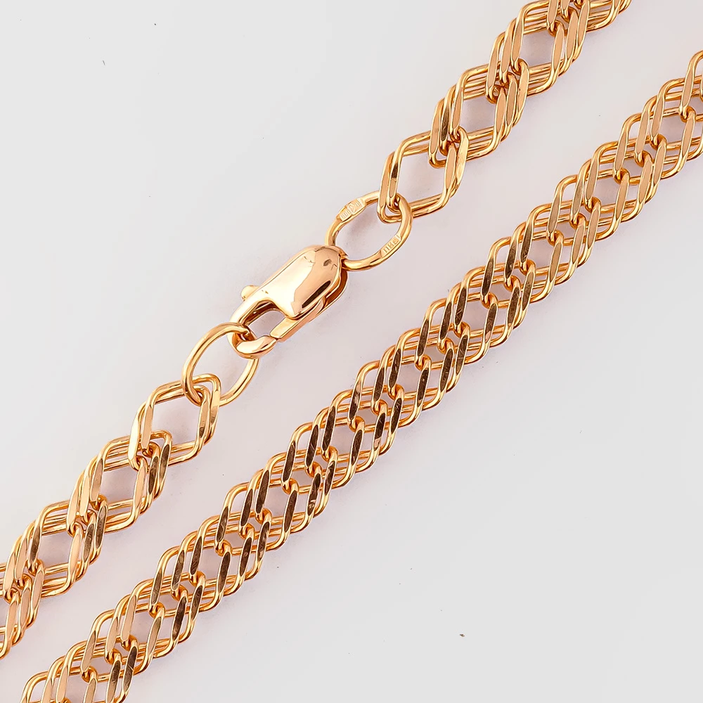 Браслет из красного золота 585 пробы